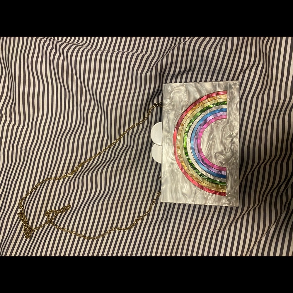 Rainbow/Butterfly clutch